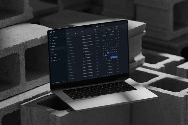 app UI
